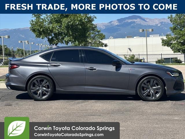 used 2023 Acura TLX car, priced at $37,000