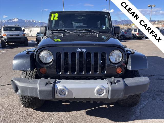 used 2012 Jeep Wrangler Unlimited car, priced at $16,900