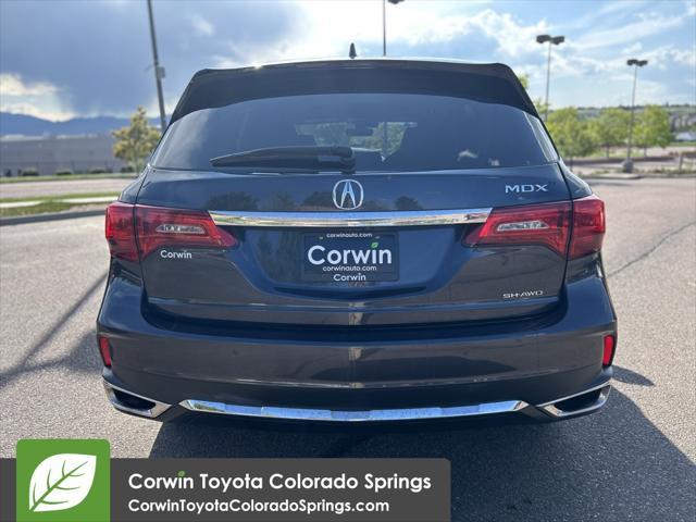 used 2019 Acura MDX car, priced at $23,500