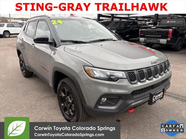 used 2024 Jeep Compass car, priced at $25,000