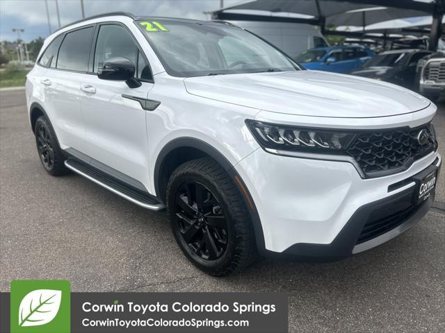 used 2021 Kia Sorento car, priced at $25,000