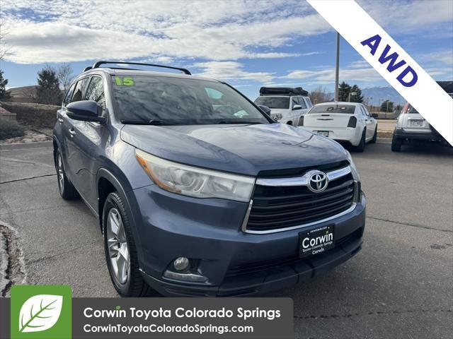 used 2015 Toyota Highlander car, priced at $18,500