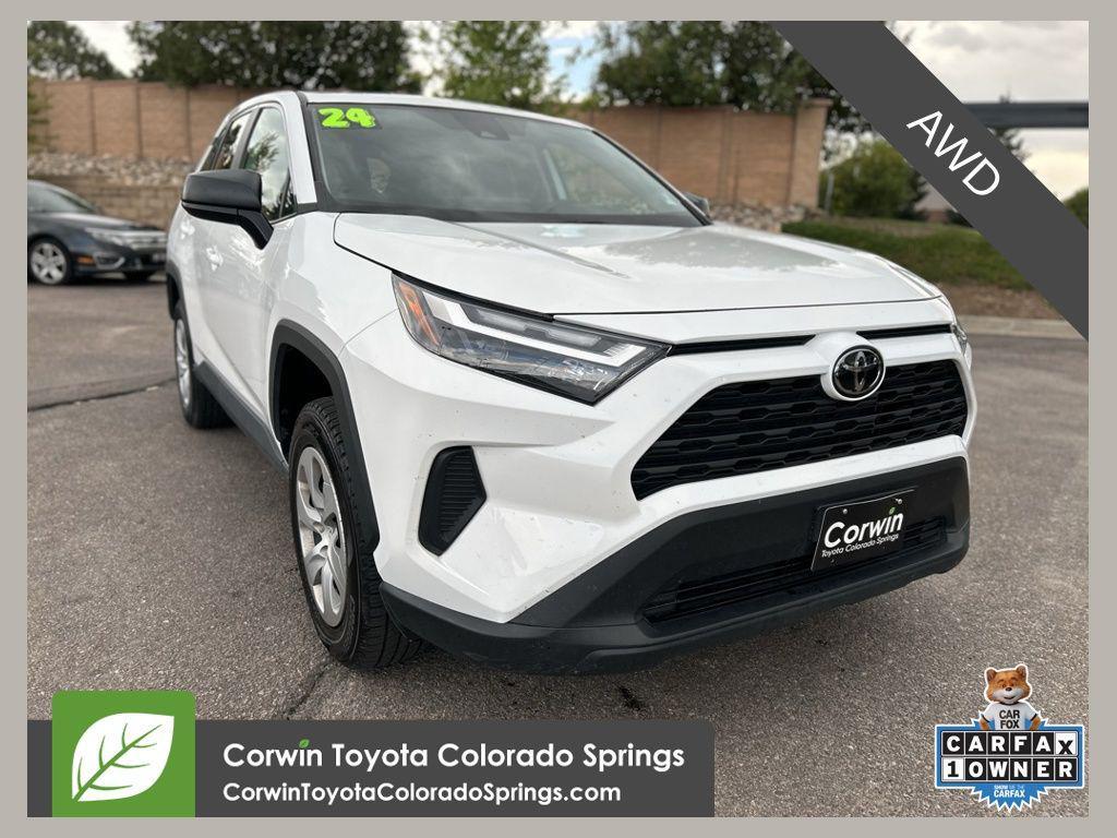 used 2024 Toyota RAV4 car, priced at $26,480