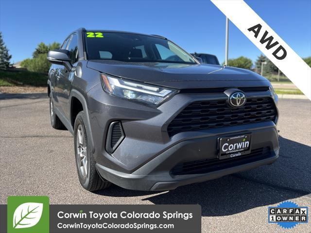 used 2022 Toyota RAV4 car, priced at $30,000