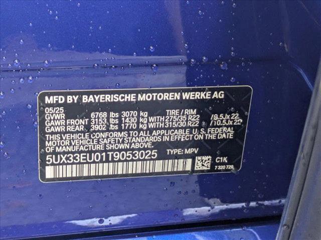 new 2026 BMW X5 car, priced at $99,925