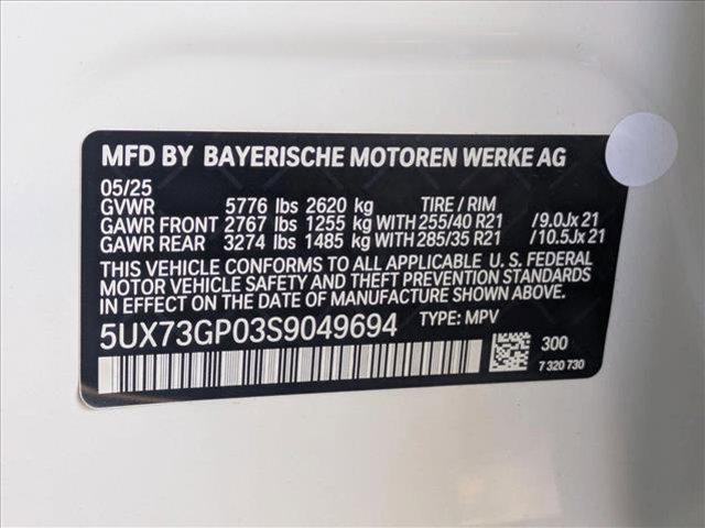 new 2025 BMW X3 car, priced at $71,880