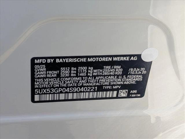 new 2025 BMW X3 car, priced at $56,060