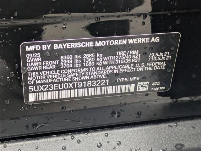 new 2026 BMW X5 car, priced at $76,775