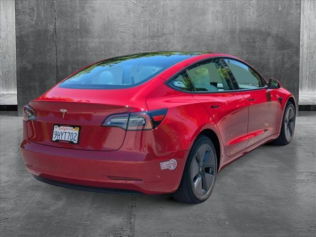 used 2023 Tesla Model 3 car, priced at $26,495