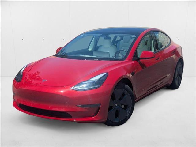 used 2023 Tesla Model 3 car, priced at $26,495