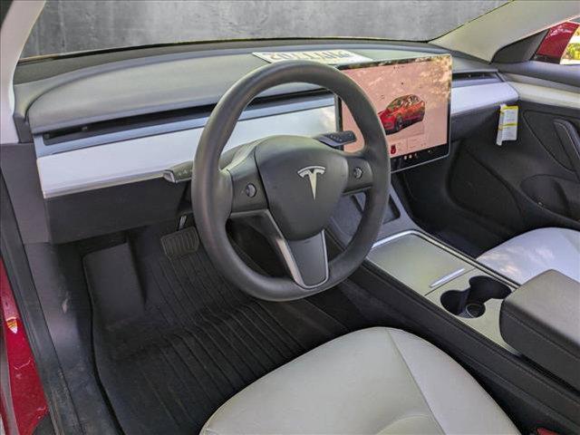 used 2023 Tesla Model 3 car, priced at $26,495