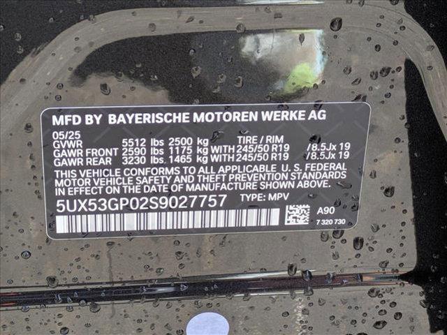 new 2025 BMW X3 car, priced at $57,510