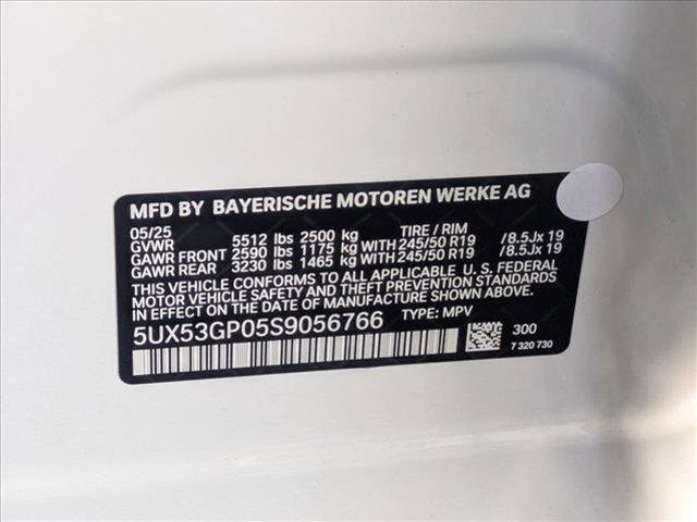 new 2025 BMW X3 car, priced at $54,525