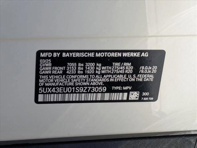 new 2025 BMW X5 PHEV car, priced at $76,140