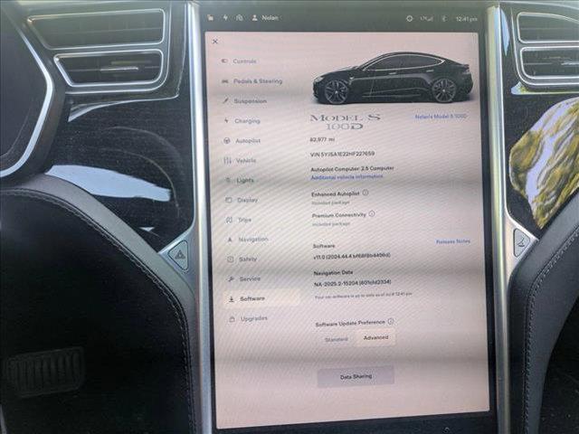 used 2017 Tesla Model S car, priced at $22,955
