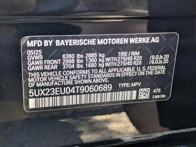 new 2026 BMW X5 car, priced at $76,125