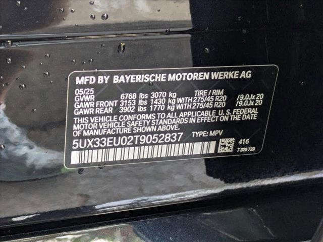 new 2026 BMW X5 car, priced at $98,775