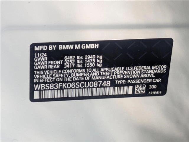 new 2025 BMW M5 car, priced at $126,825