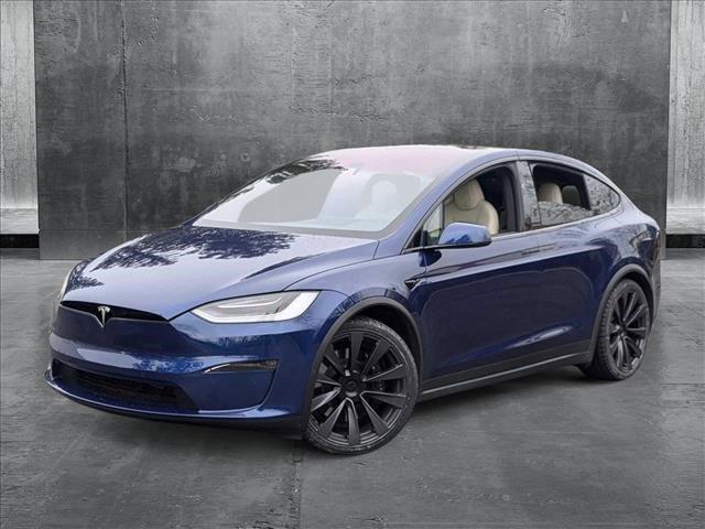 used 2022 Tesla Model X car, priced at $61,487