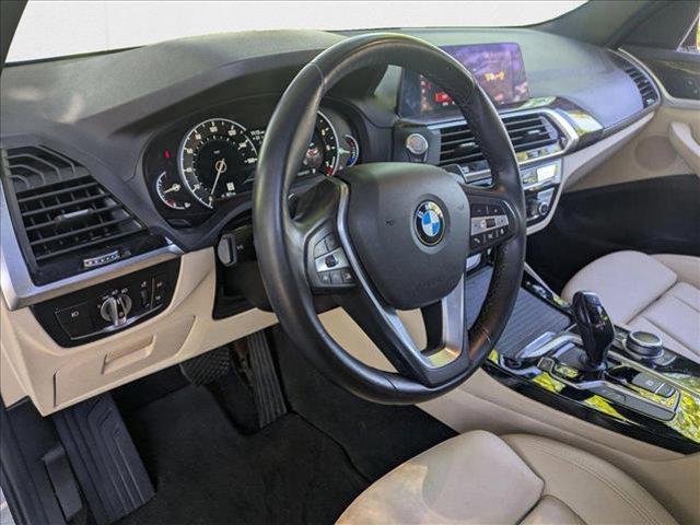 used 2021 BMW X3 car, priced at $27,487