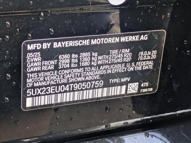 new 2026 BMW X5 car, priced at $76,400