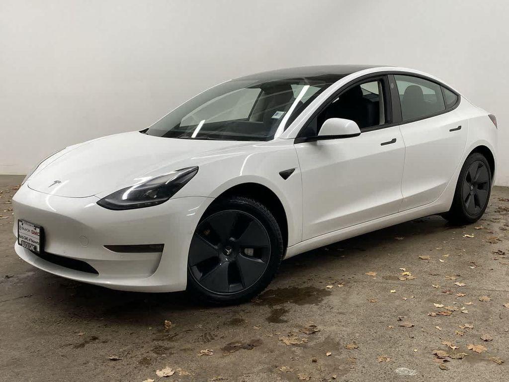 used 2022 Tesla Model 3 car, priced at $23,990