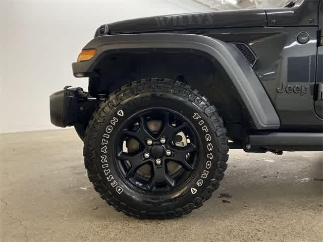 used 2022 Jeep Wrangler car, priced at $27,990