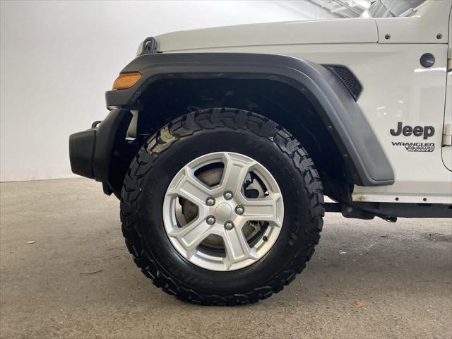 used 2021 Jeep Wrangler Unlimited car, priced at $31,990