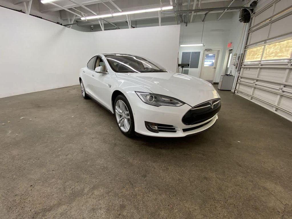 used 2014 Tesla Model S car, priced at $18,990