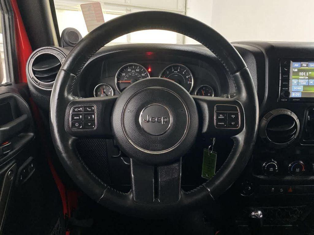 used 2014 Jeep Wrangler Unlimited car, priced at $11,990