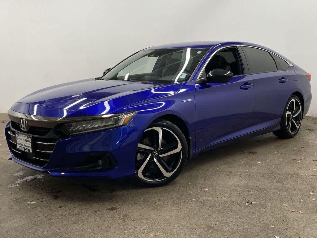 used 2022 Honda Accord Hybrid car, priced at $21,990