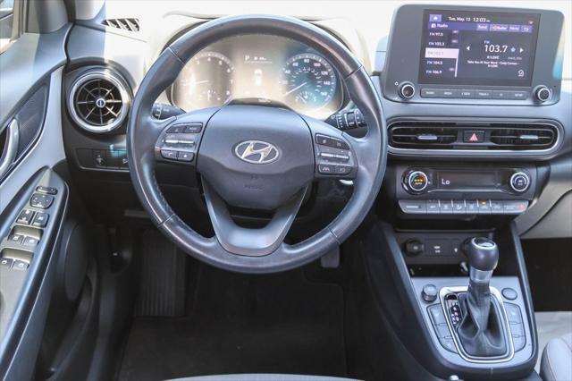 used 2022 Hyundai Kona car, priced at $17,000