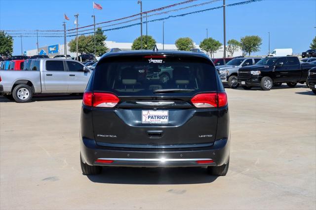 used 2017 Chrysler Pacifica car, priced at $18,500