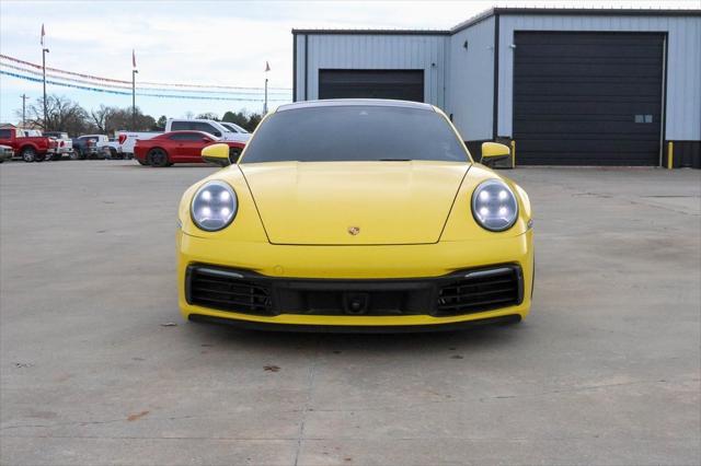 used 2020 Porsche 911 car, priced at $97,500