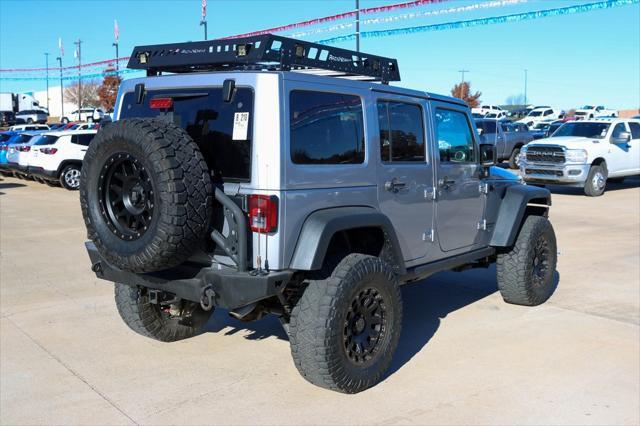 used 2015 Jeep Wrangler Unlimited car, priced at $22,500