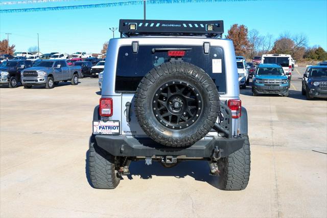 used 2015 Jeep Wrangler Unlimited car, priced at $22,500