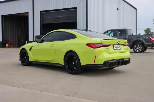 used 2022 BMW M4 car, priced at $65,000