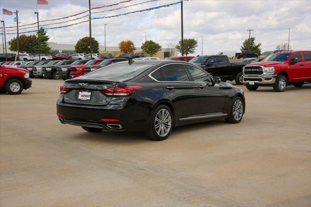 used 2019 Genesis G80 car, priced at $23,000