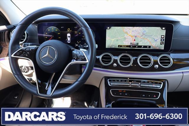 used 2021 Mercedes-Benz E-Class car, priced at $29,940