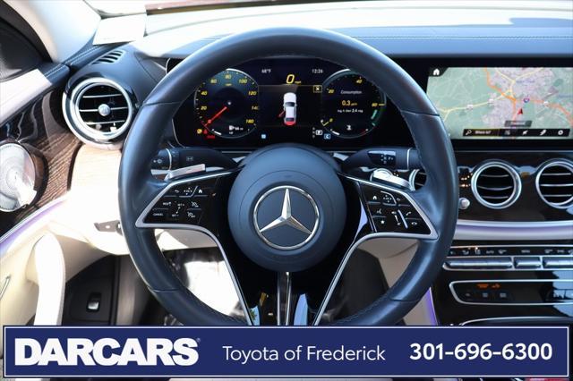 used 2021 Mercedes-Benz E-Class car, priced at $29,940