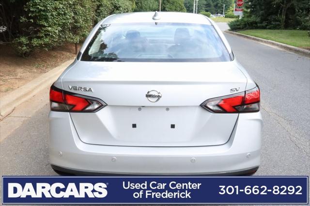 used 2022 Nissan Versa car, priced at $14,640