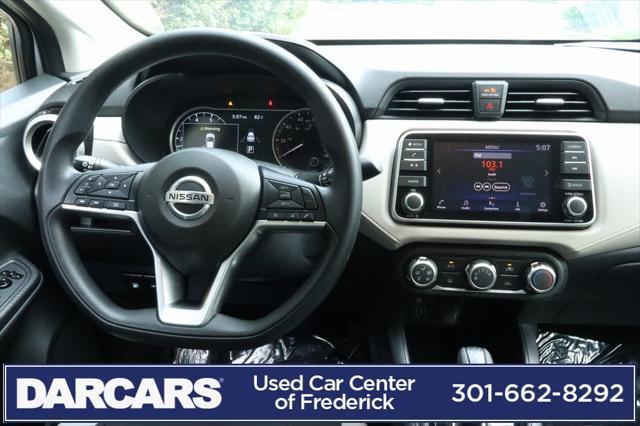 used 2022 Nissan Versa car, priced at $14,640
