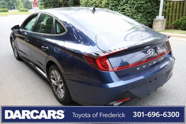 used 2021 Hyundai Sonata car, priced at $15,791