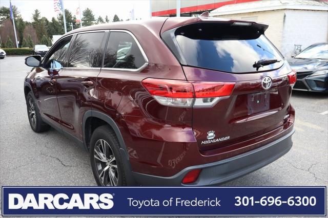 used 2019 Toyota Highlander car, priced at $21,691