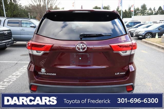 used 2019 Toyota Highlander car, priced at $21,691