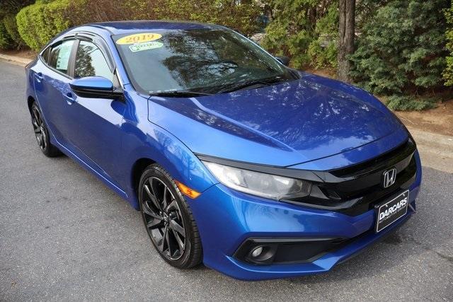 used 2019 Honda Civic car, priced at $17,591