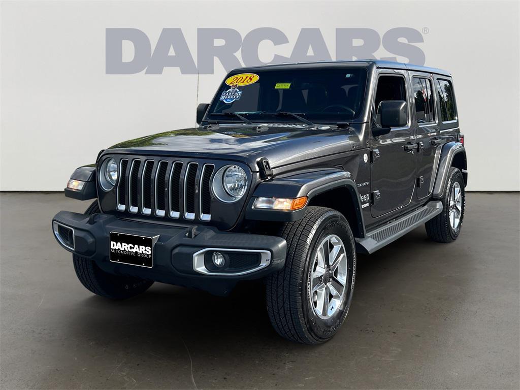 used 2018 Jeep Wrangler Unlimited car, priced at $23,291