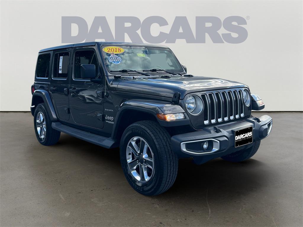 used 2018 Jeep Wrangler Unlimited car, priced at $23,291