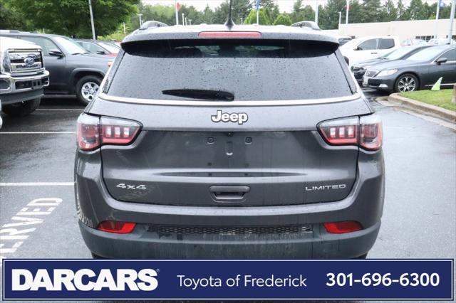 used 2022 Jeep Compass car, priced at $22,340