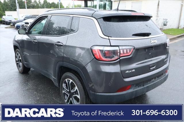 used 2022 Jeep Compass car, priced at $22,340